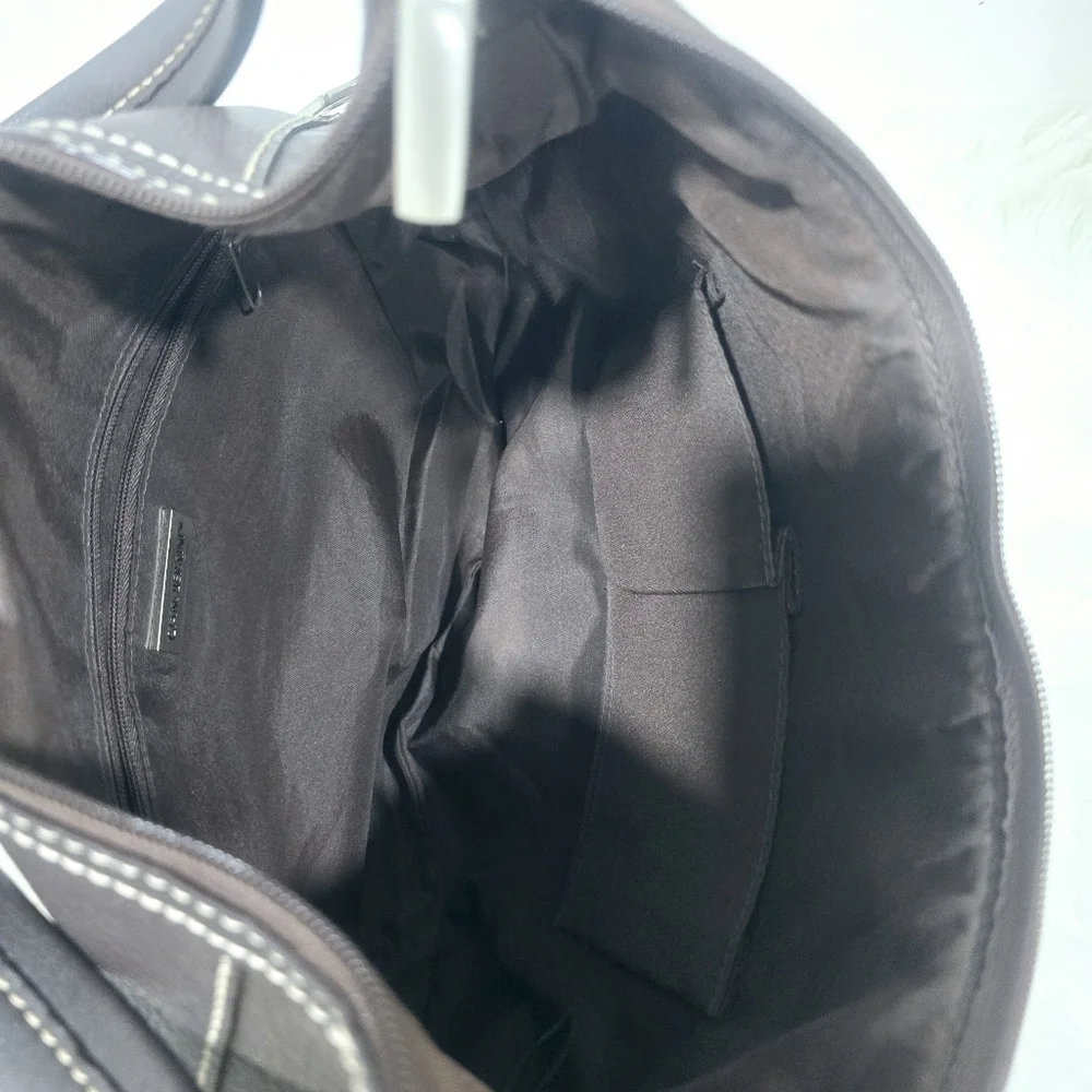 Giani Bernini brown leather Hobo Bag